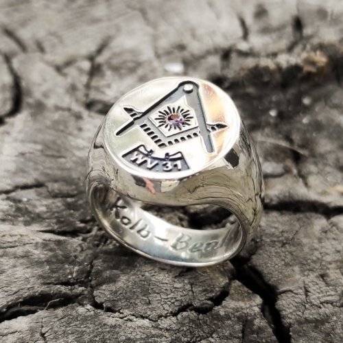 Custom Masonic Rings Gold and Silver Masonic Lodge Rings MasonArtStore